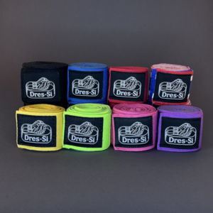 Boxbandagen in leuchtenden Farben für Kampfsport -hochwertige Handbandagen für Training und Wettkampf