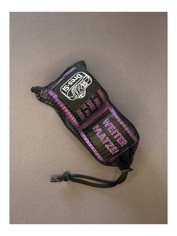 Boxbandage lila, personalisiert mit Namen und persönlichen Mantra